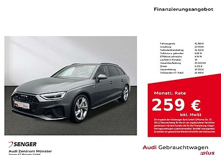 Audi A4 Avant 45 TFSI quattro S line MMI LED AHK