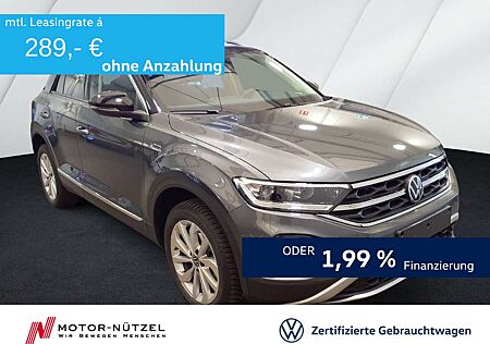 VW T-Roc Volkswagen 1.5 TSI DSG STYLE LEDplus+NAVI+AHK+ACC+DAB