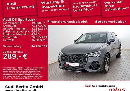 Audi Q3 S line 45 TFSI qu. S tr. PDC MATRIX