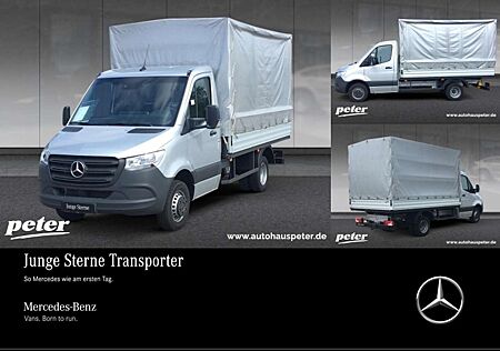 Mercedes-Benz Sprinter 515 CDI Pritsche+Plane 9GT+AHK3,5t+MBUX