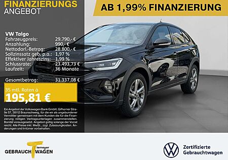 VW Taigo Volkswagen 1.5 TSI DSG R-LINE BLACK LM18 PANO MATRIX
