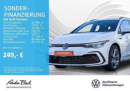 VW Golf Variant Volkswagen Golf VIII Variant 1.5 eTSI "R-Line" DSG Navi LED