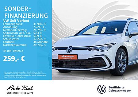 VW Golf Variant Volkswagen Golf VIII Variant 1.5 eTSI "R-Line" DSG Navi LED