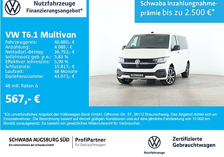 VW T6 Volkswagen .1 Multivan Trendline 2.0TDI *AHK*NAVI*8-fach*