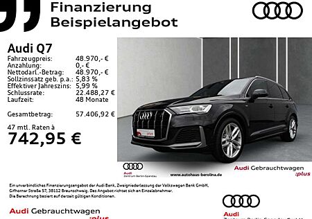 Audi Q7 gebraucht kaufen Audi Q7 55 TFSI qu. S line tiptronic *PANO*B&O*AHK*
