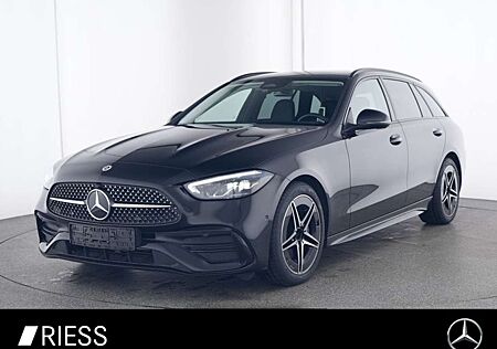 Mercedes-Benz C 200 T-Modell AMG Sport Night LED AHK Pano Ambi Kamera