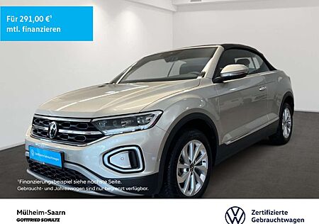 VW T-Roc Volkswagen Cabriolet 1.0 l TSI Style ACC LED App-Connect Leic