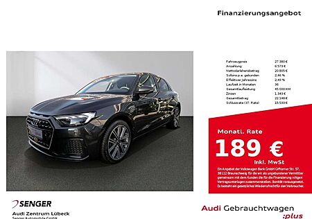 Audi A1 Sportback 25 TFSI advanced S tronic SHZ