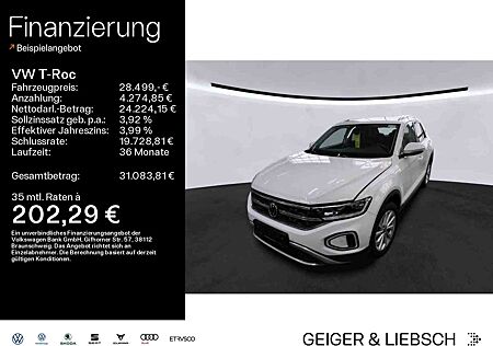 VW T-Roc Volkswagen 1.5 TSI DSG STYLE*LED*AHK*KAMERA*PDC*SHZ*N