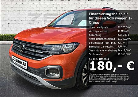 VW T-Cross Volkswagen EU6d 1.0 TSI Active ACC SHZ NAVI KLIMA