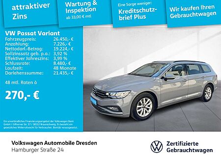 VW Passat Variant Volkswagen Business 2.0 TDI LED KAMERA APP