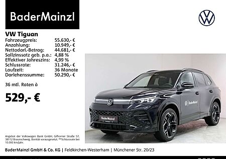 VW Tiguan Volkswagen 2.0 TDI 4M DSG R-Line AHK Stdhz Pano HUD