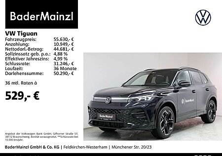 VW Tiguan Volkswagen 2.0 TDI 4M DSG R-Line AHK Stdhz Pano HUD