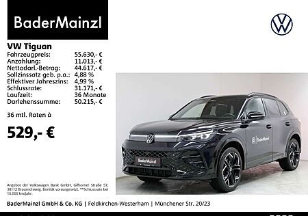 VW Tiguan Volkswagen 2.0 TDI 4M DSG R-Line AHK Stdhz Pano HUD