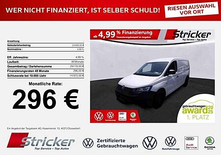 VW Caddy Volkswagen Cargo Maxi 2.0TDI 296,-ohne Anzahlung Klima App-C