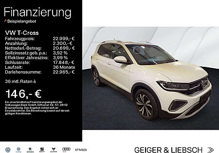 VW T-Cross Volkswagen 1.0 TSI DSG STYLE*IQ.LIGHT*NAVI*KLIMA*PD