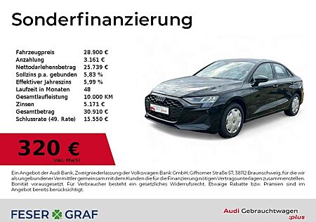 Audi A3 Limousine 30TFSI S tronic SHZ/CarPlay/PDC+