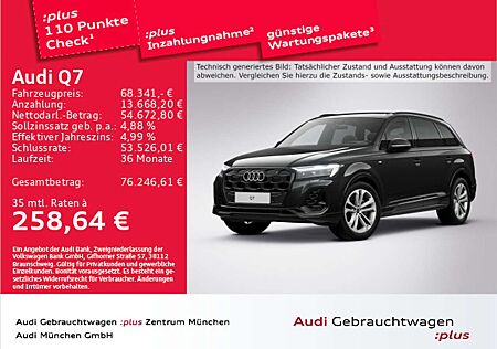 Audi Q7 55 TFSI qu. S line 7-Sitzer/Pano/Matrix/LuftF
