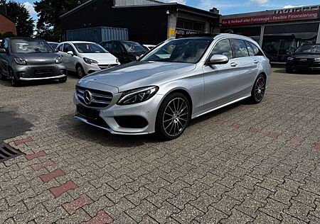 Mercedes-Benz C 180 T 7-G AMG PANO 360KAM AIRMA Distro HEADUP