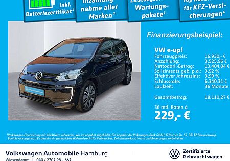 VW e-up! Volkswagen e-up! Max KAMERA/SITZHZG./KLIMAAUTOMATIK