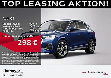 Audi Q3 35 TFSI S LINE LM19 AHK NAVI+ LED