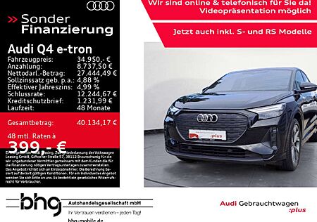 Audi Q4 e-tron 40 Sportback S line *MMI Navi Plus*Ass