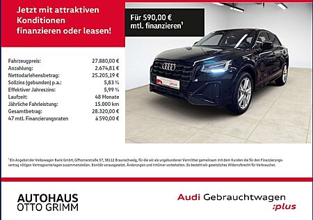 Audi Q2 30 TFSI S line KLIMA LED