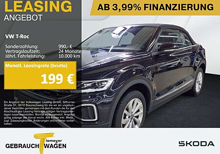 VW T-Roc Volkswagen Cabrio 1.0 TSI STYLE KAMERA LED+ VIRTUAL A