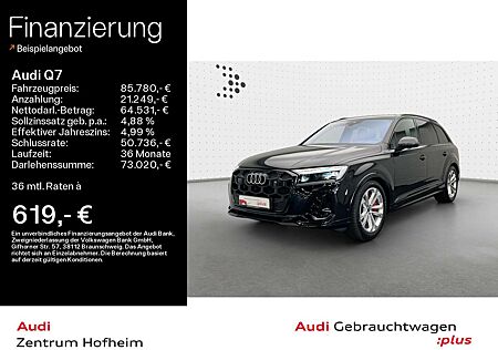 Audi Q7 60 TFSIe qu S line tip*Air*B&O*HUD*Laser*Virt