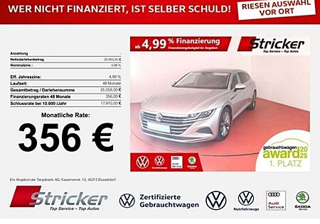 VW Arteon Volkswagen Shooting Brake Elegance 2.0TDI DSG 356,-ohne Anza
