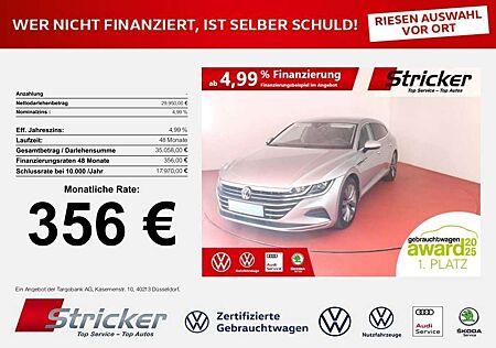 VW Arteon Volkswagen Shooting Brake Elegance 2.0TDI DSG 356,-ohne Anza