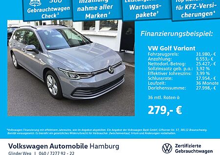 VW Golf Variant Volkswagen Golf VIII Variant 2.0 TDI DSG Life Standheizung