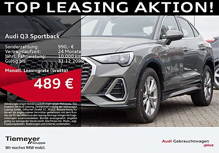 Audi Q3 35 TFSI S LINE NAVI KAMERA eSITZE