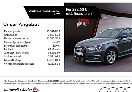 Audi A1 Sportback 1.4 TFSI S-line sport Xenon Navi SHZ