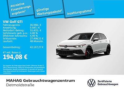 Volkswagen Golf GTI Golf VIII GTI Clubsport 2.0 TSI Leder IQ.Light N