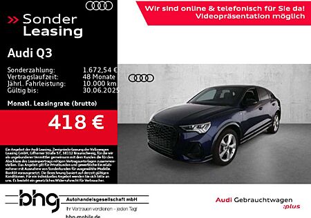 Audi Q3 40 TFSI Sportback quattro S tronic S line