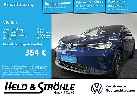 VW ID.4 Volkswagen Pro 210 kW IQ-LED WÄPU AHK AR-HuD 360° ACC