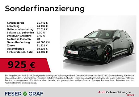 Audi RS6 Avant Keramik,Pano,Standhzg,HDMatrix,B&O,Sportabga