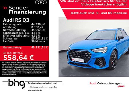 Audi RS Q3 RS-Sportfahrwerk-Plus RS-Abgas Pano AHK