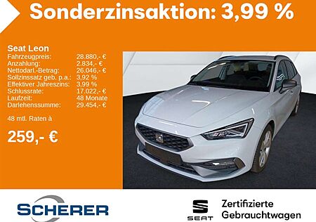 Seat Leon Sportstourer 2.0 TDI FR Navi, AHK, RFK, Kes