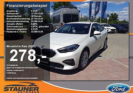 BMW 218 i Gran Coupe Advantage Navi LED SHZ Klimaaut.
