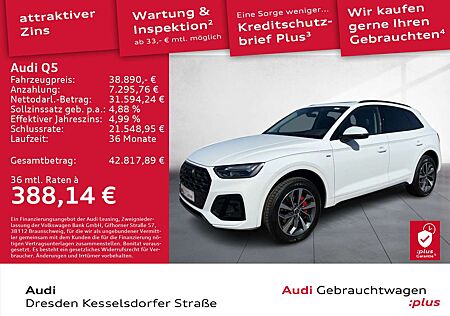 Audi Q5 50 TDI Q. S-Line AHZV Kamera LED Navi