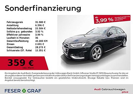 Audi A4 Avant Adv. 35 TFSI S tronic ACC RFK Virtual