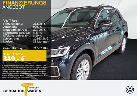 VW T-Roc Volkswagen 1.0 TSI LIFE NAVI SITZHZG PDC CLIMATRONIC