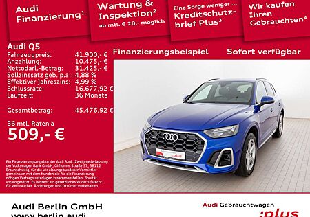 Audi Q5 S line 40 TDI qu.S tr. AHK LED RFK NAVI