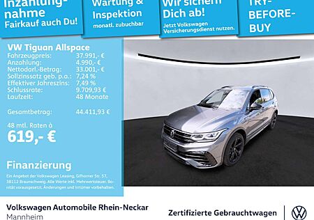 VW Tiguan Allspace Volkswagen 2.0 TDI R-Line DSG 4Motion Navi