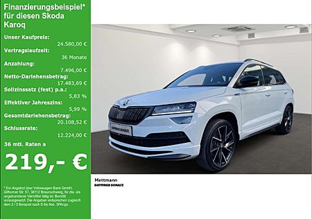 Skoda Karoq Sportline 4x4 2 0 TDI DSG LED NAVI SHZ