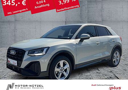 Audi Q2 30 TDI S-TR S-LINE LED+NAVI+PDC+ACC+LEDER+AHK