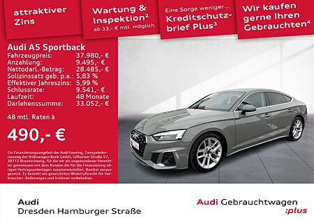 Audi A5 50TDI S line quatt. Matrix Standhz.