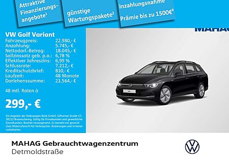 VW Golf Variant Volkswagen Golf VIII Variant 1.5 TSI STYLE Navi LED Keyless